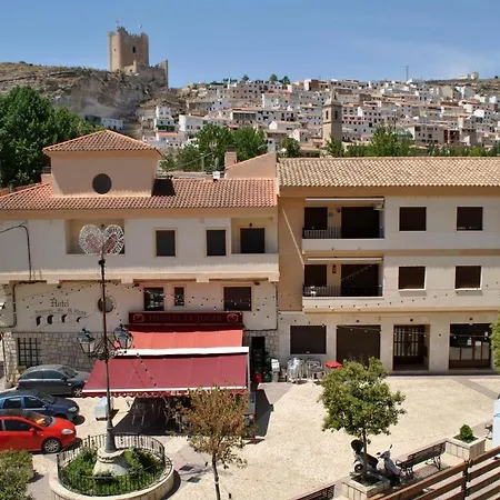 Hostal El Júcar Alcala del Jucar Exterior foto